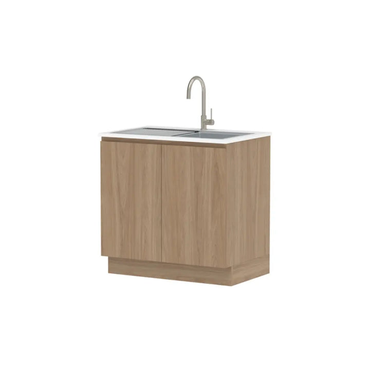 All-In-One Sink Cabinet 900mm with Clovelly Universal Sink Set ADP