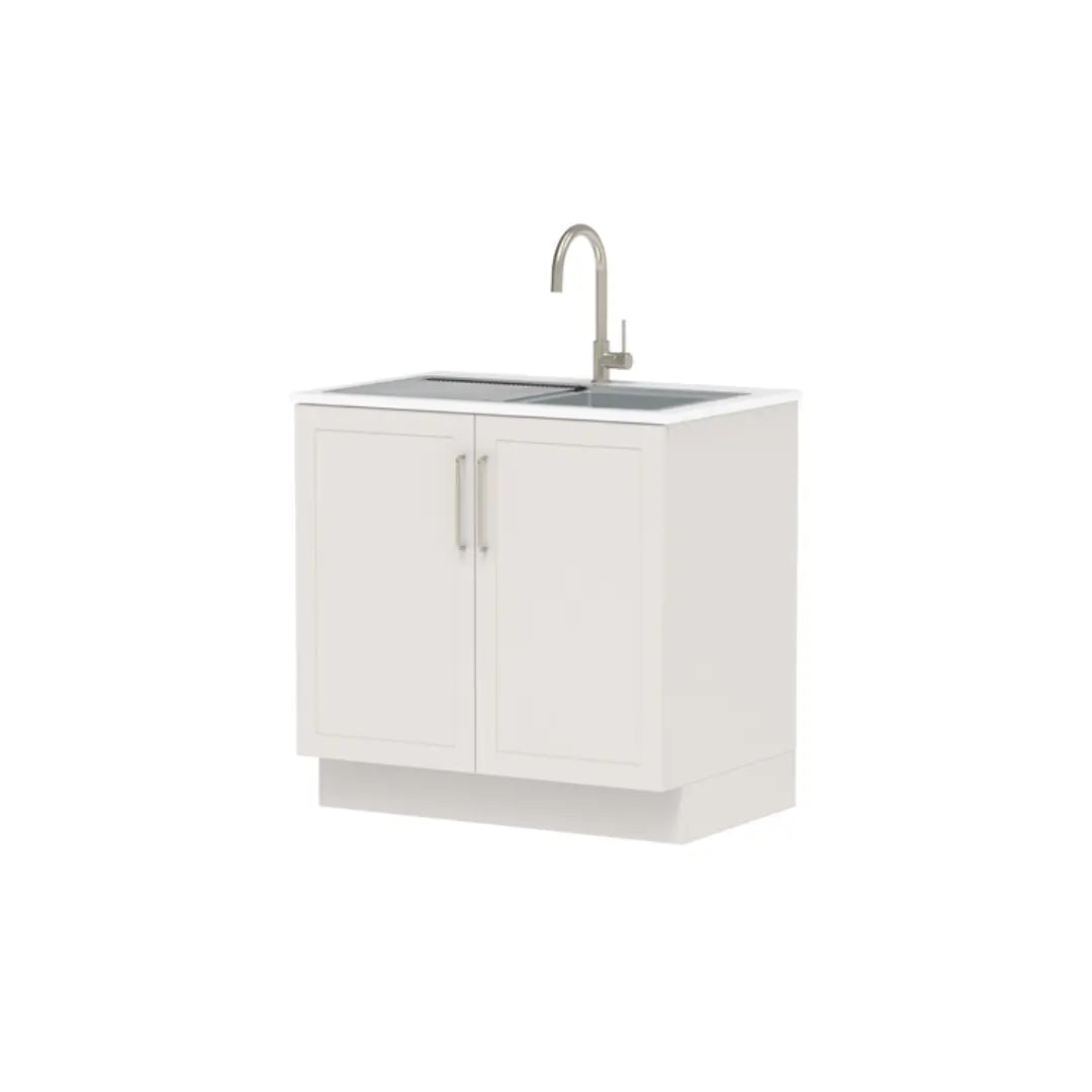 All-In-One Sink Cabinet 900mm with Clovelly Universal Sink Set ADP