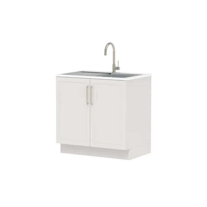 All-In-One Sink Cabinet 900mm with Clovelly Universal Sink Set ADP