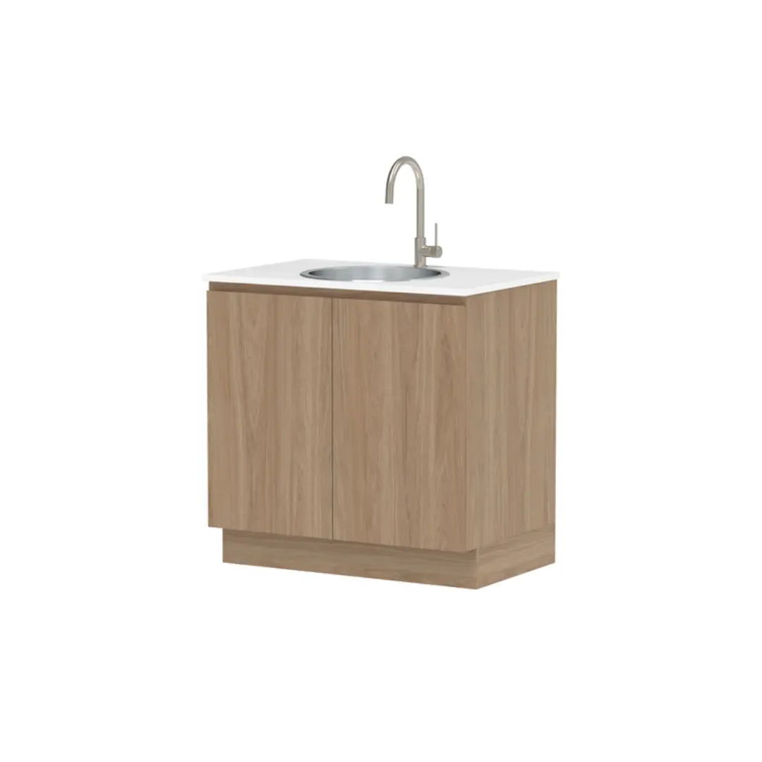 All-In-One Sink Cabinet 900mm with Clovelly Round Sink ADP