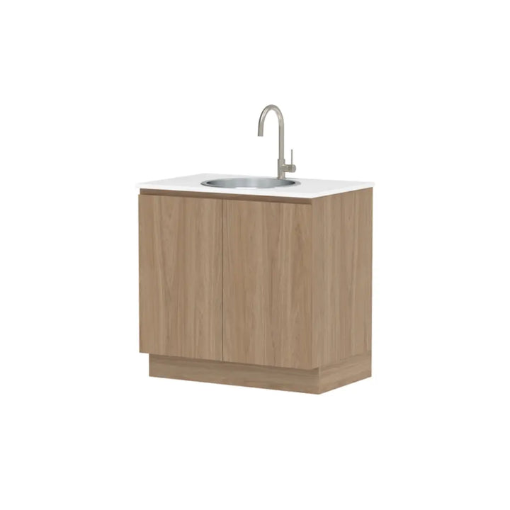 All-In-One Sink Cabinet 900mm with Clovelly Round Sink ADP