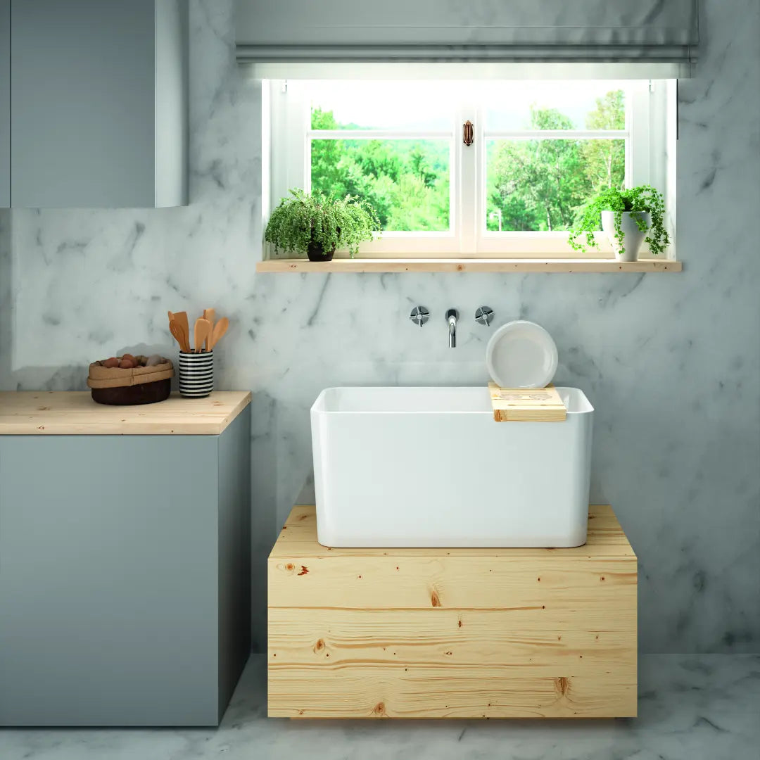 Tribo 60 X 42 Fine Fireclay Sink Turner Hastings