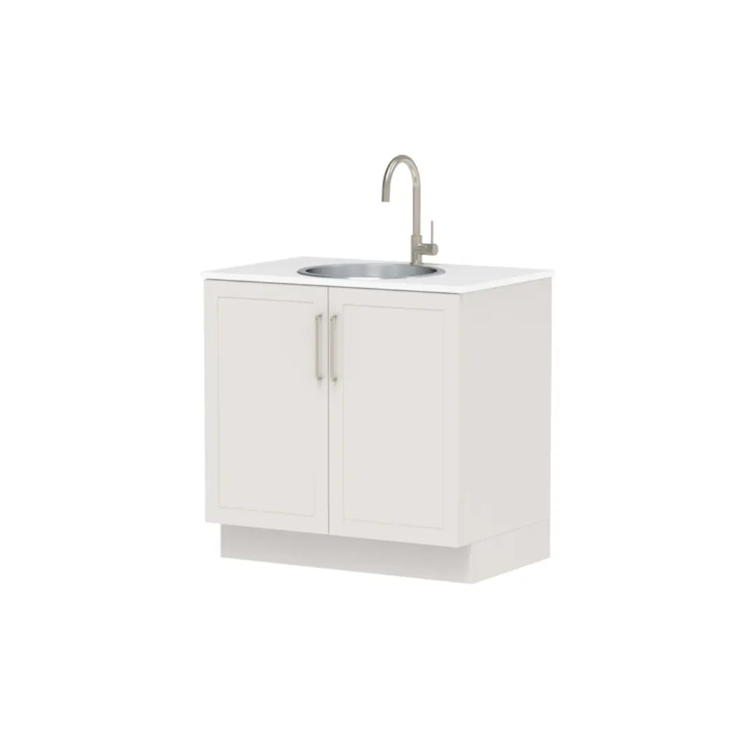 All-In-One Sink Cabinet 900mm with Clovelly Round Sink ADP