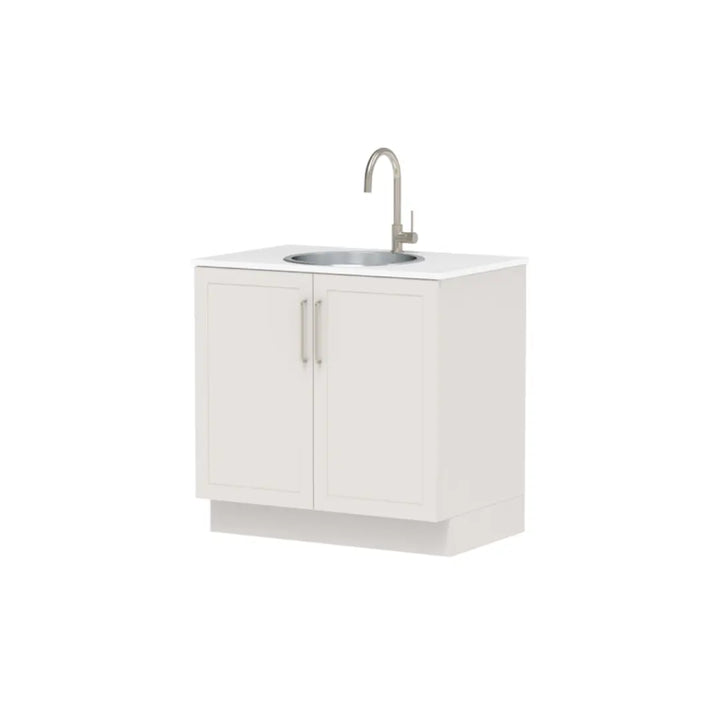 All-In-One Sink Cabinet 900mm with Clovelly Round Sink ADP