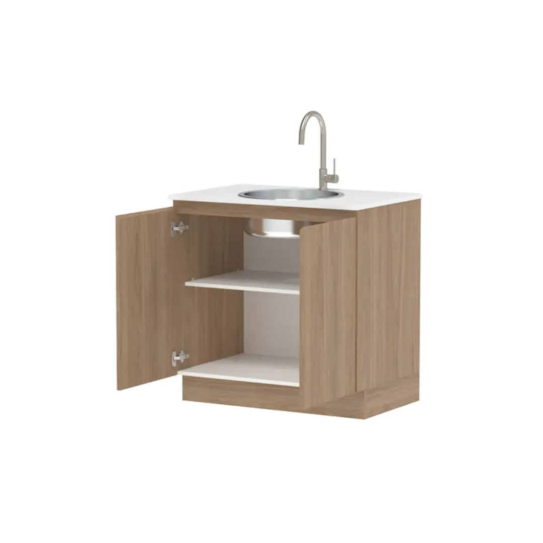 All-In-One Sink Cabinet 900mm with Clovelly Round Sink ADP