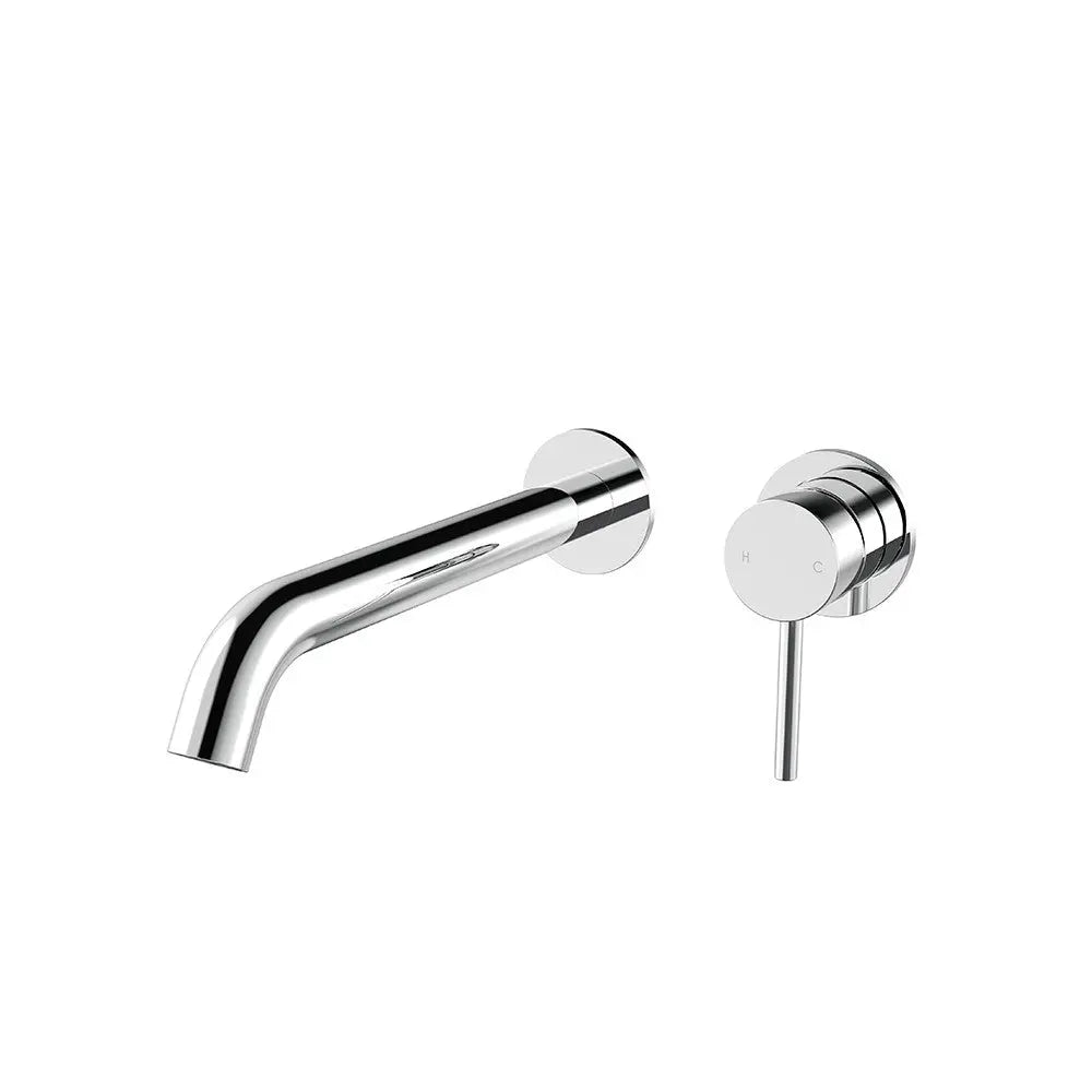 Axus Pin wall mount basin/bath mixer - 220mm spout Streamline Products