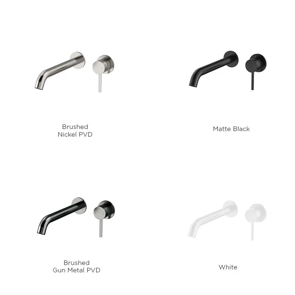 Axus Pin wall mount basin/bath mixer - 220mm spout Streamline Products
