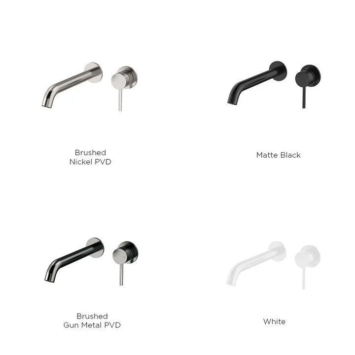 Axus Pin wall mount basin/bath mixer - 220mm spout Streamline Products
