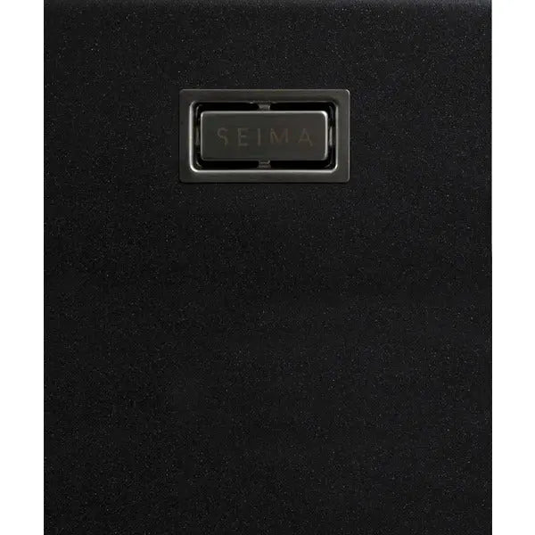 Oros 450 Arqstone sink with Overflow- Black Seima