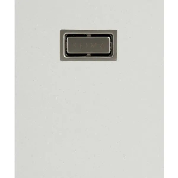 Oros 450 Arqstone sink with Overflow- White Seima