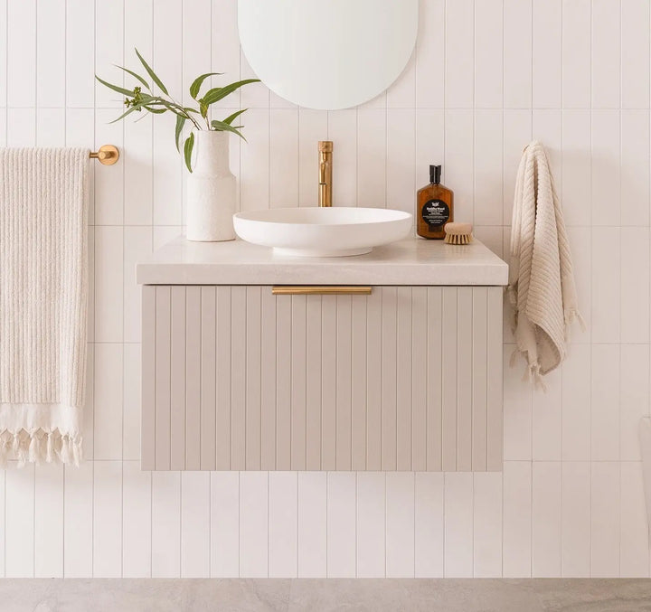 Ashley Wall Hung Vanity with stone top ADP