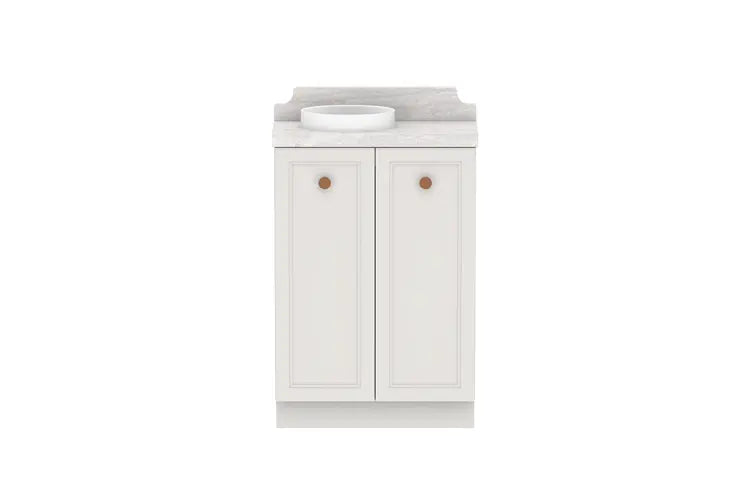 Mabel Mini All-Drawer Vanity with stone top - wall hung or freestanding ADP