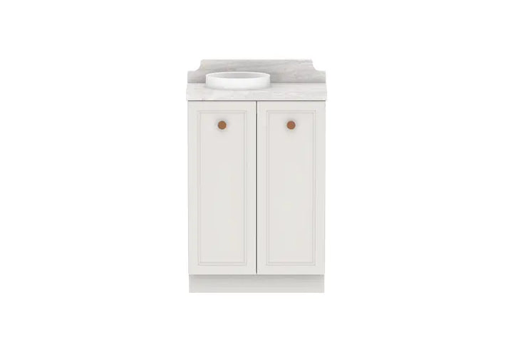 Mabel Mini All-Drawer Vanity with stone top - wall hung or freestanding ADP