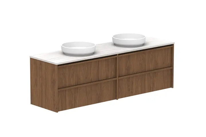Eli All Drawer Vanity with stone top - wall hung or freestanding ADP