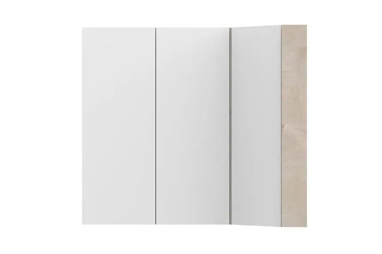 Glacier Offset Corner Mirrored Shaving Cabinet - Various finishes ADP
