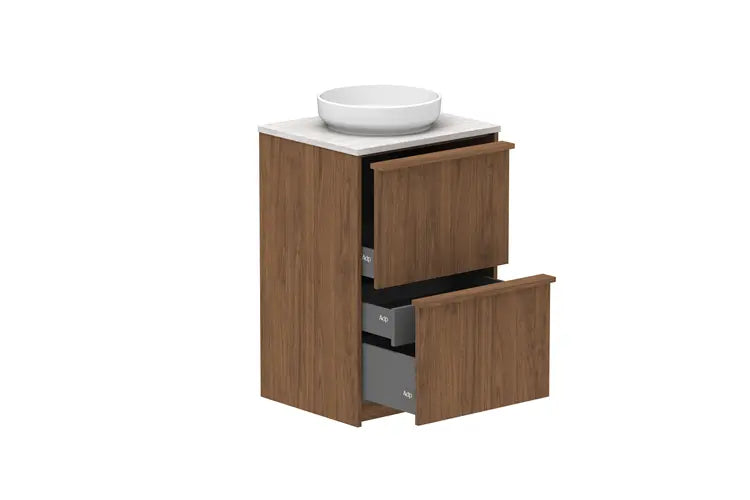 Eli All Drawer Vanity with stone top - wall hung or freestanding ADP