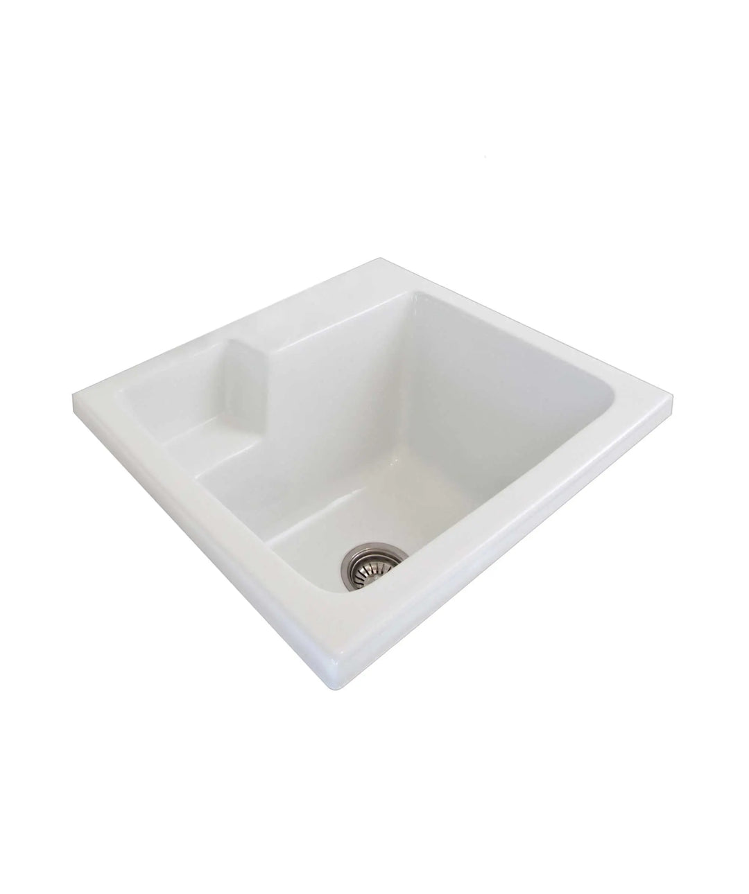 Eva 620 fireclay ceramic laundry sink 45 litre seima