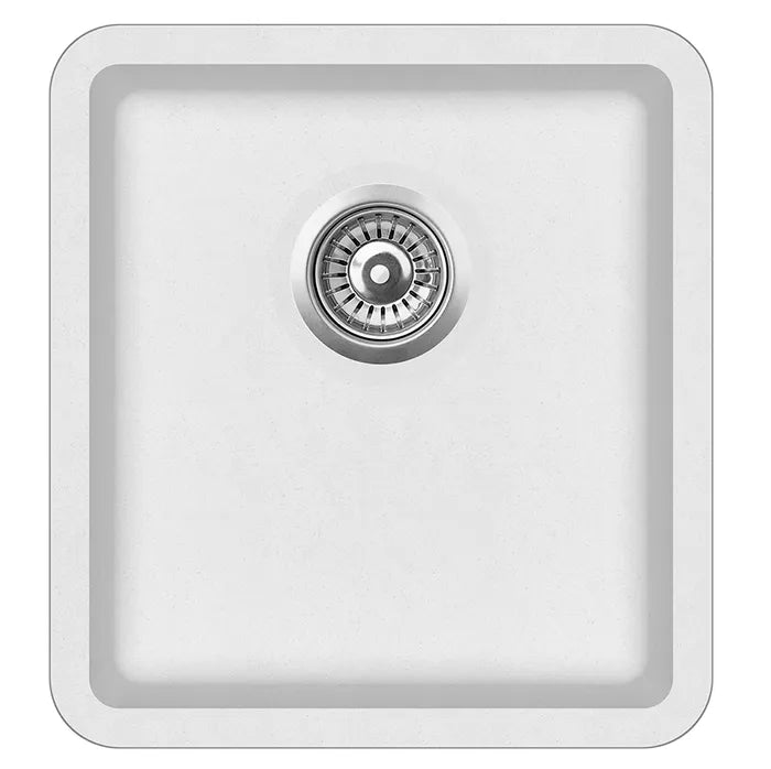 Inspire Viva Granite Sink 420x460mm Black / White