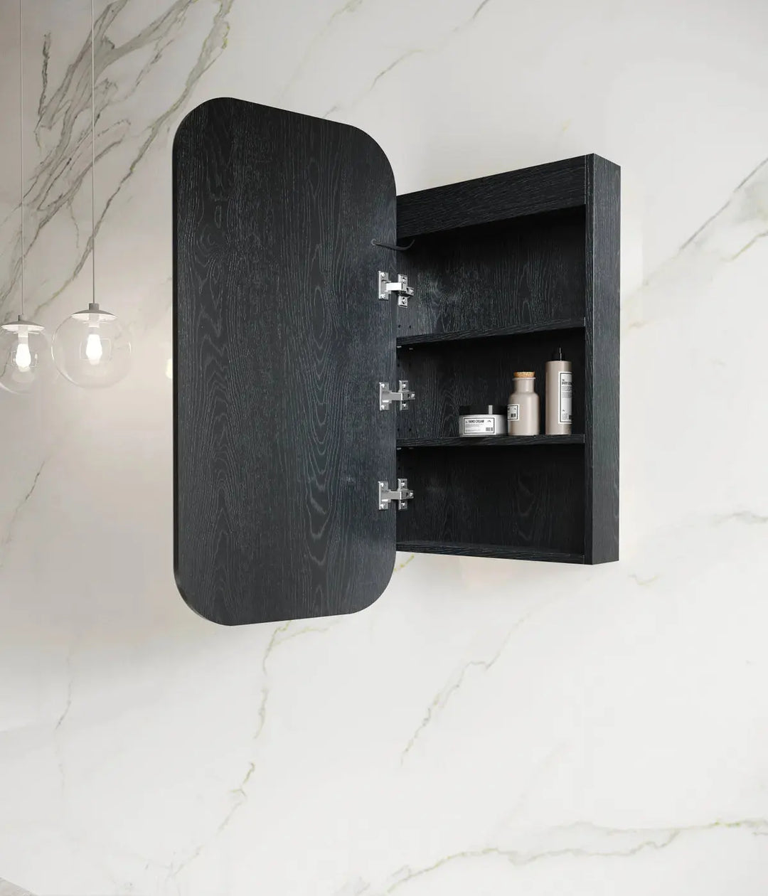 LED Newport 900x450 Shaving Cabinet Premium Edition - various finishes Otti Australia
