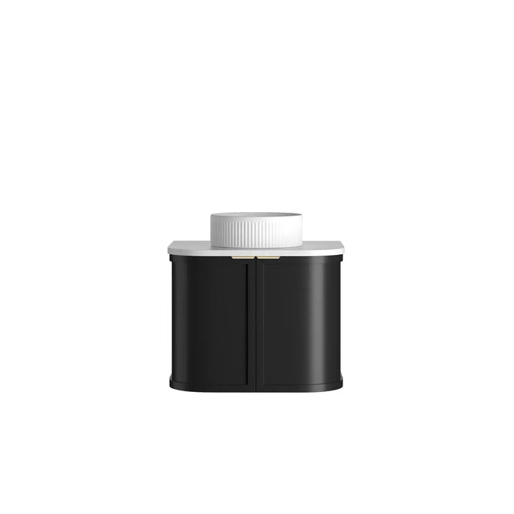 Hampshire Wall Hung Curve Vanity with stone top Otti Australia