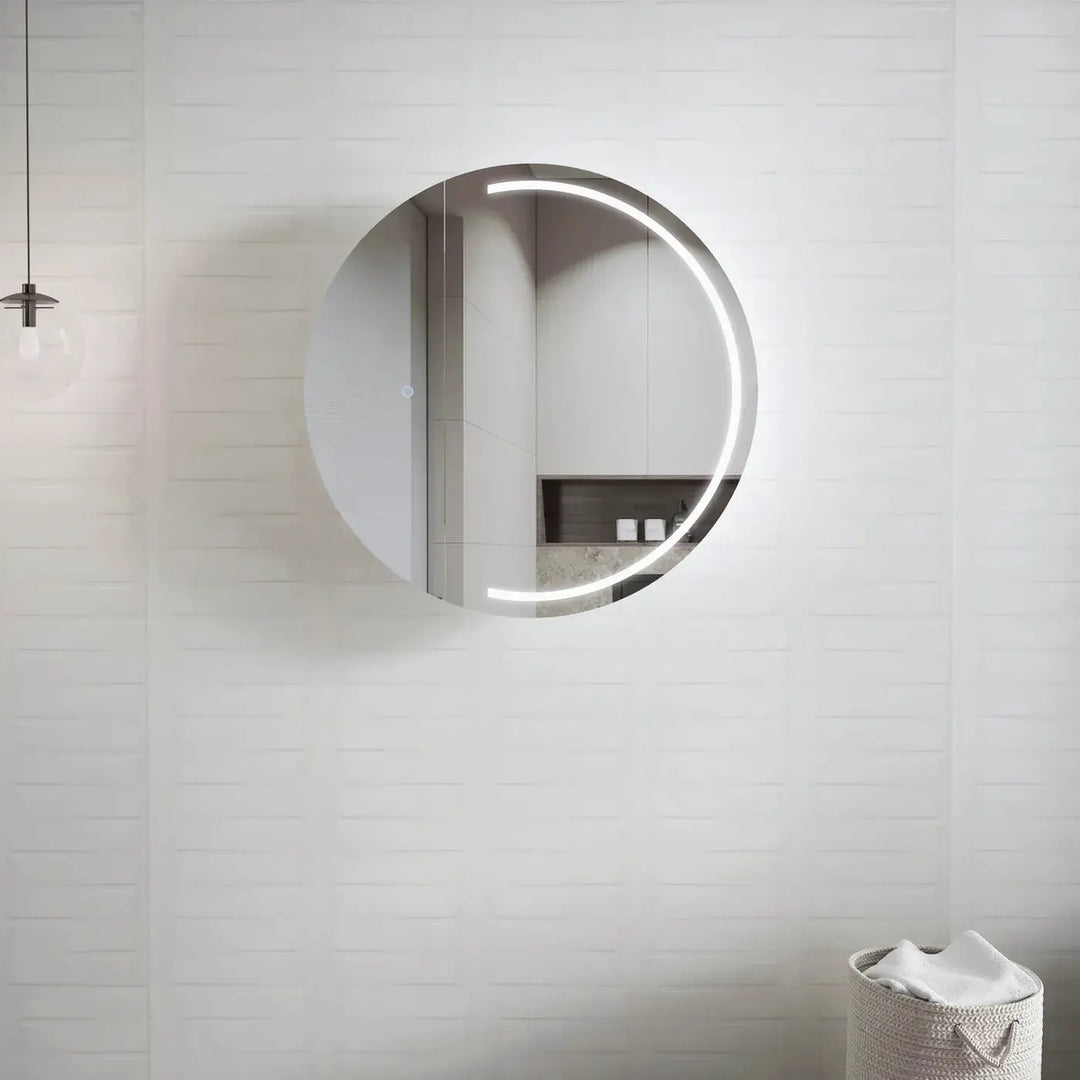 LED London 800mm White Shaving Cabinet Otti Australia