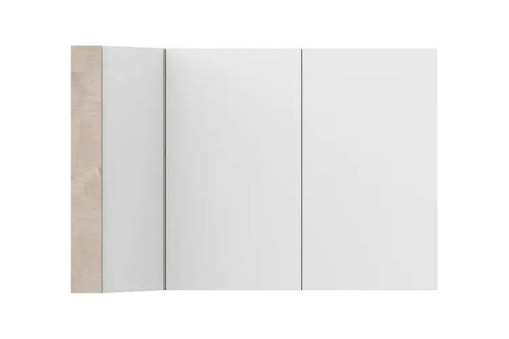 Glacier Offset Corner Mirrored Shaving Cabinet - Various finishes ADP