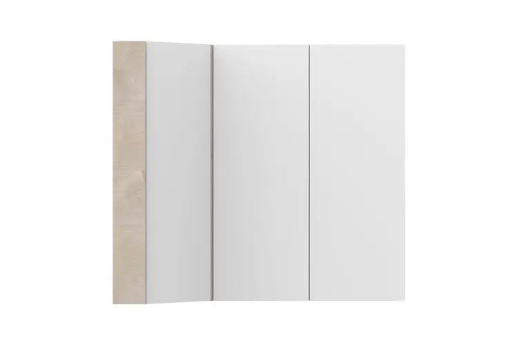 Glacier Offset Corner Mirrored Shaving Cabinet - Various finishes ADP