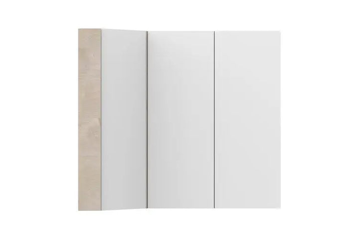 Glacier Offset Corner Mirrored Shaving Cabinet - Various finishes ADP