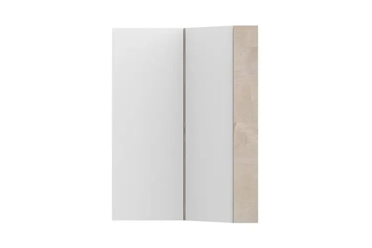 Glacier Offset Corner Mirrored Shaving Cabinet - Various finishes ADP