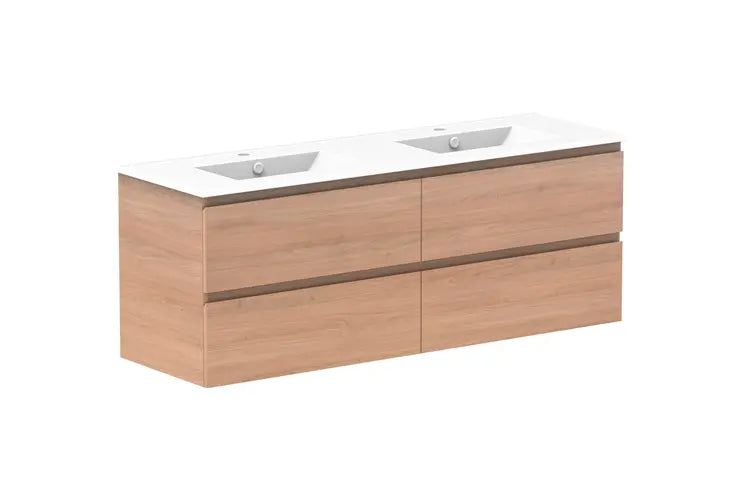 Glacier Full Depth, All Drawer Vanity with ceramic top LITE model ADP