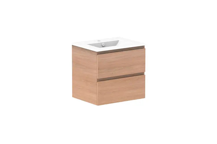 Glacier Full Depth, All Drawer Vanity with ceramic top LITE model ADP