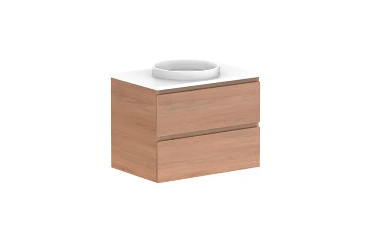 Glacier Full Depth, All Drawer Vanity with stone top LITE model ADP