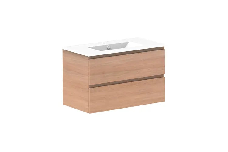 Glacier Full Depth, All Drawer Vanity with ceramic top LITE model ADP