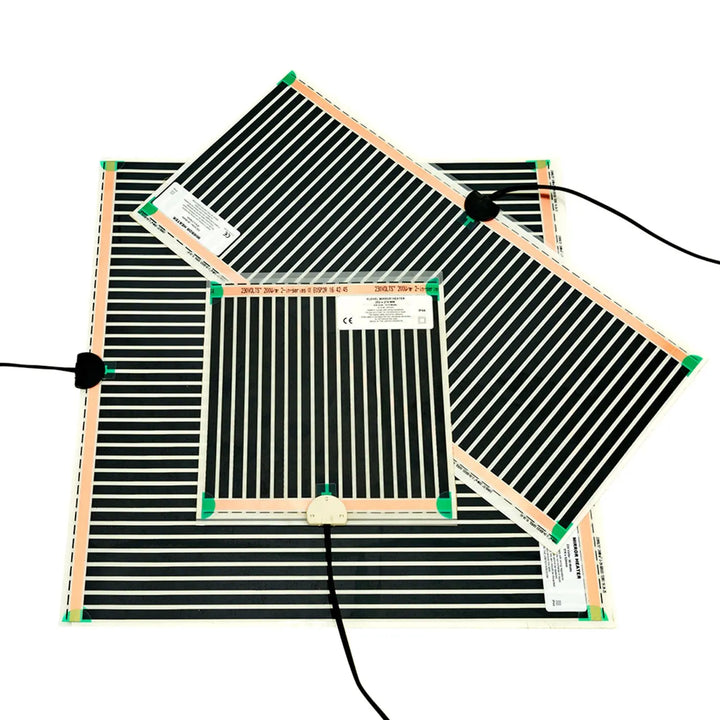Mirror Demister Pad - Various Sizes Radiant Heating