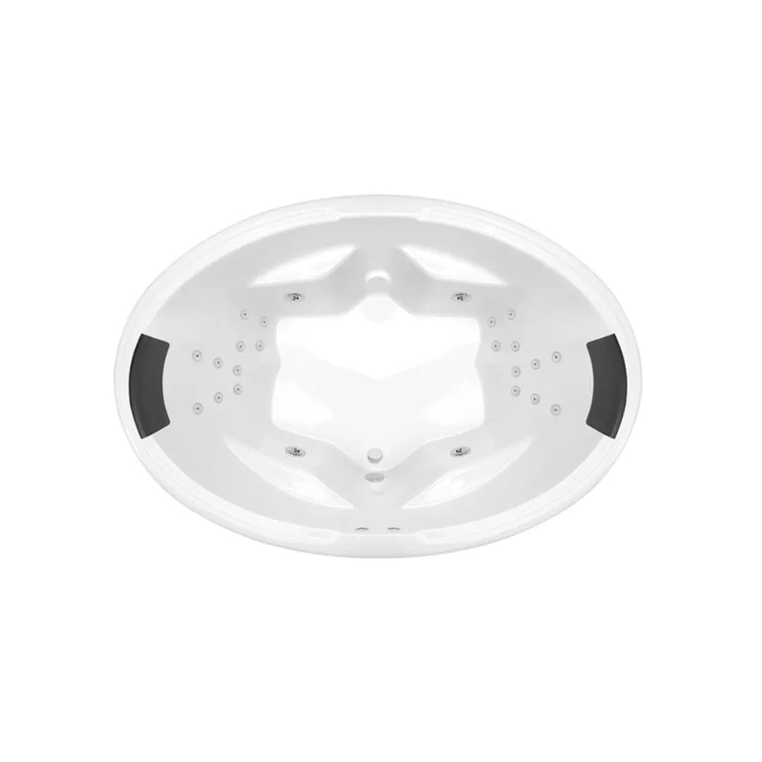 Duo 1850 Dolce Vita 24-Jet Spa Bath Decina