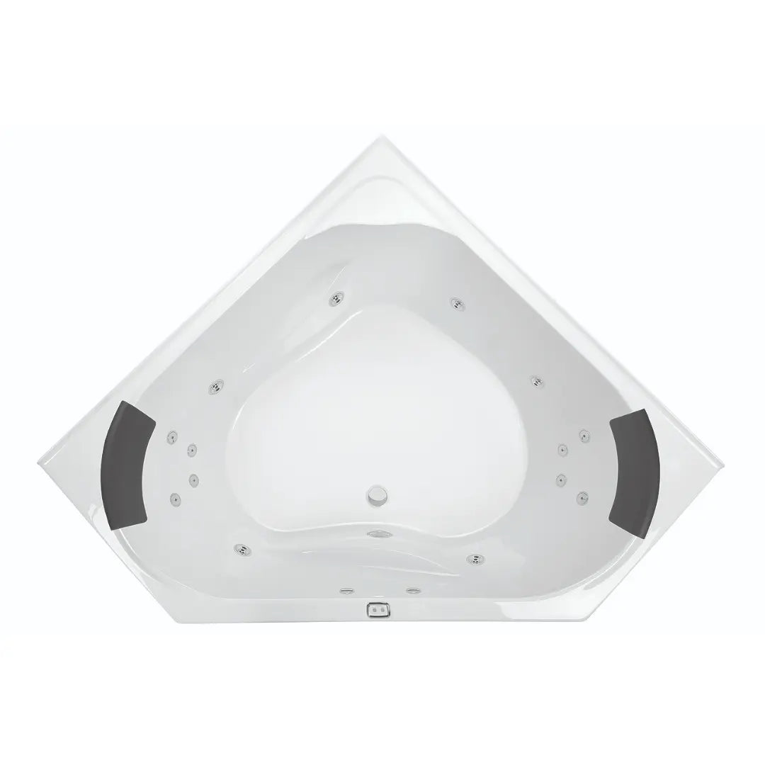 Angelique 1295/1465 Contour 14-Jet Spa Bath Decina