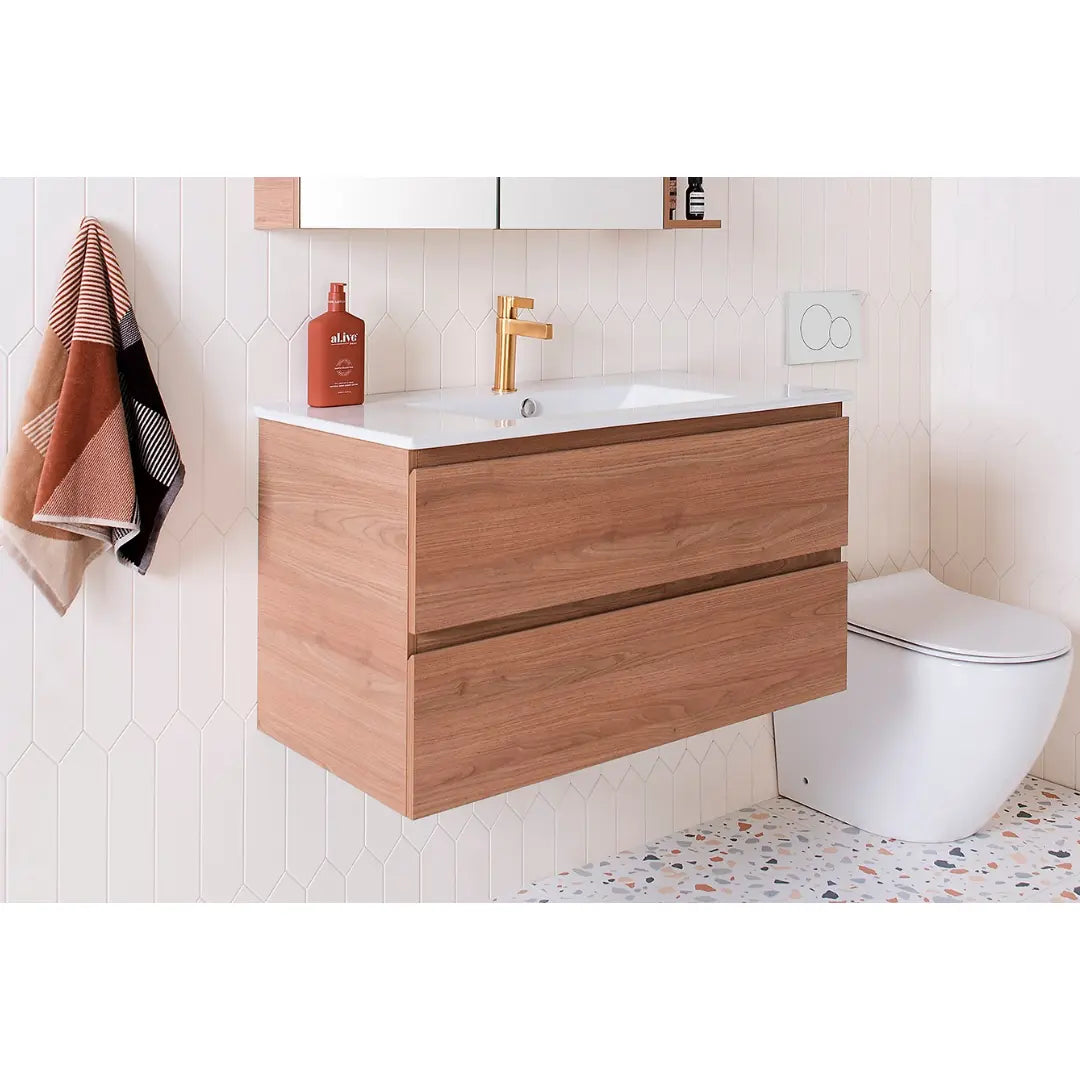 Glacier Full Depth, All Drawer Vanity with ceramic top LITE model ADP
