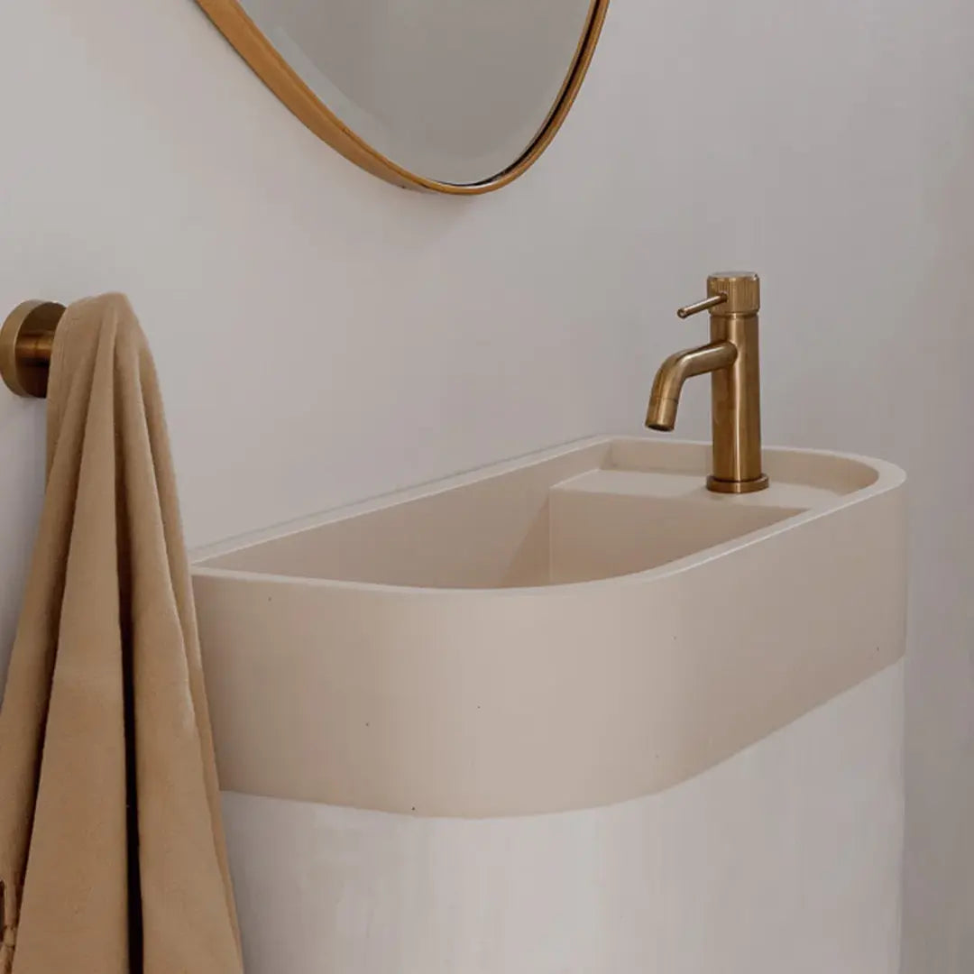 LOOP 02 BASIN wall mounted basin Nood Co.