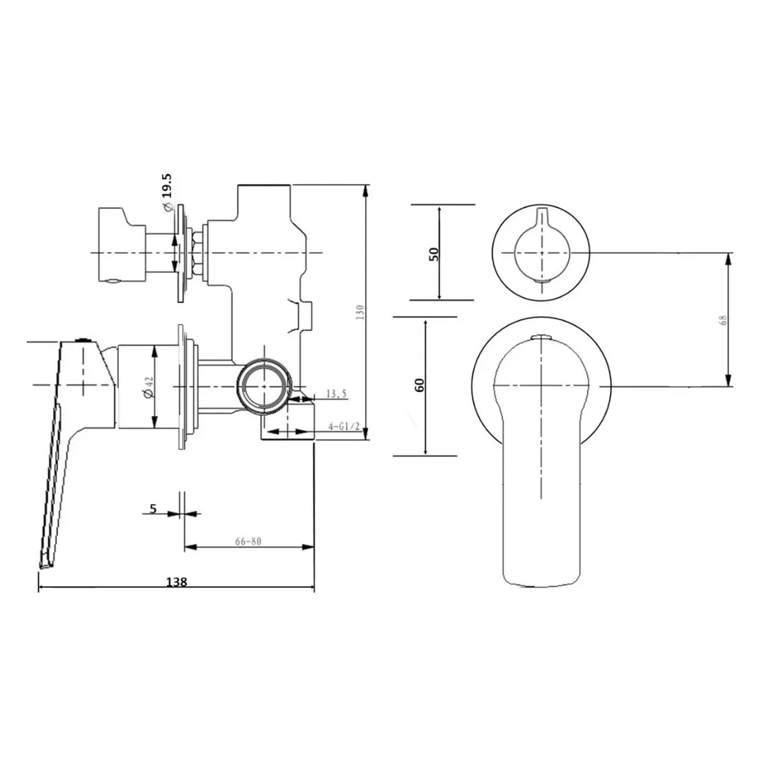 Akemi Diverter Separate Plate Millennium