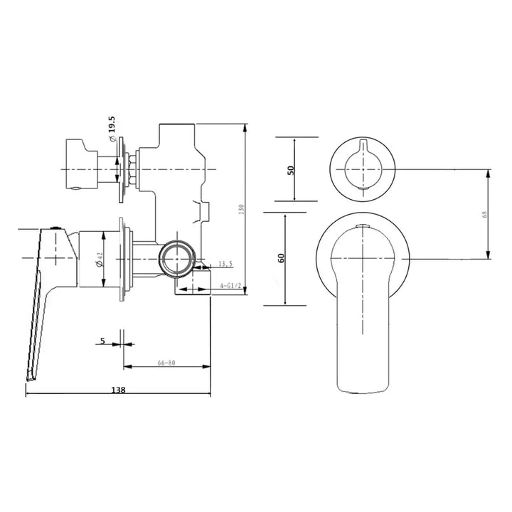 Akemi Diverter Separate Plate Millennium