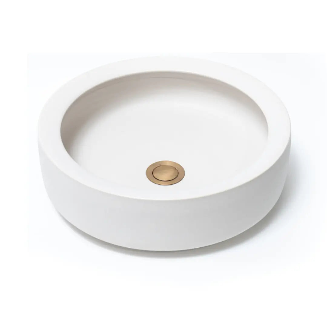Classic Series "Frost" Ceramic Basin Lindsey Wherrett Ceramics