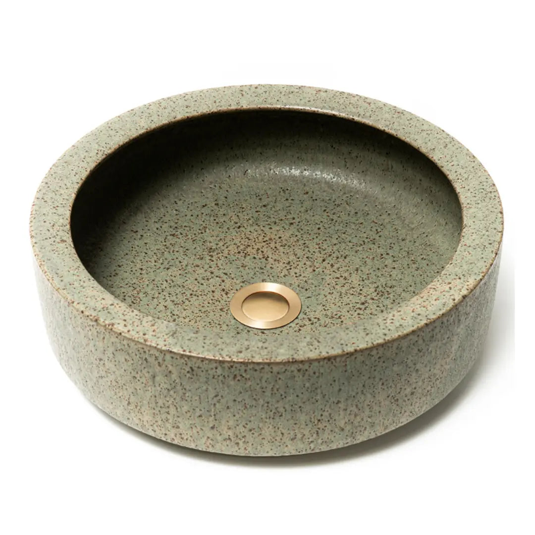 Mountain Series "Fern" Ceramic Basin Lindsey Wherrett Ceramics