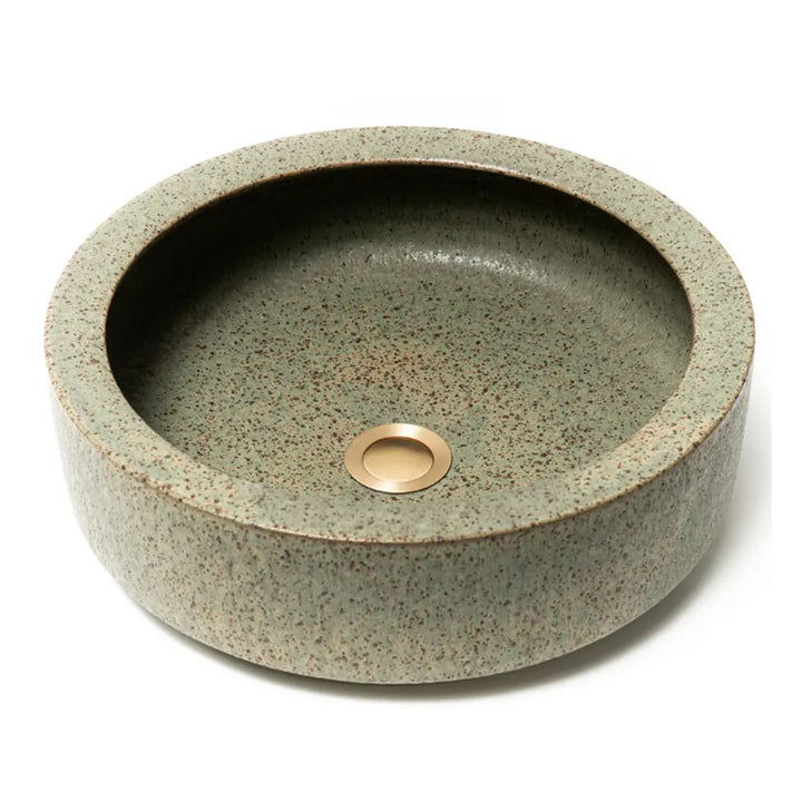 Mountain Series "Fern" Ceramic Basin Lindsey Wherrett Ceramics