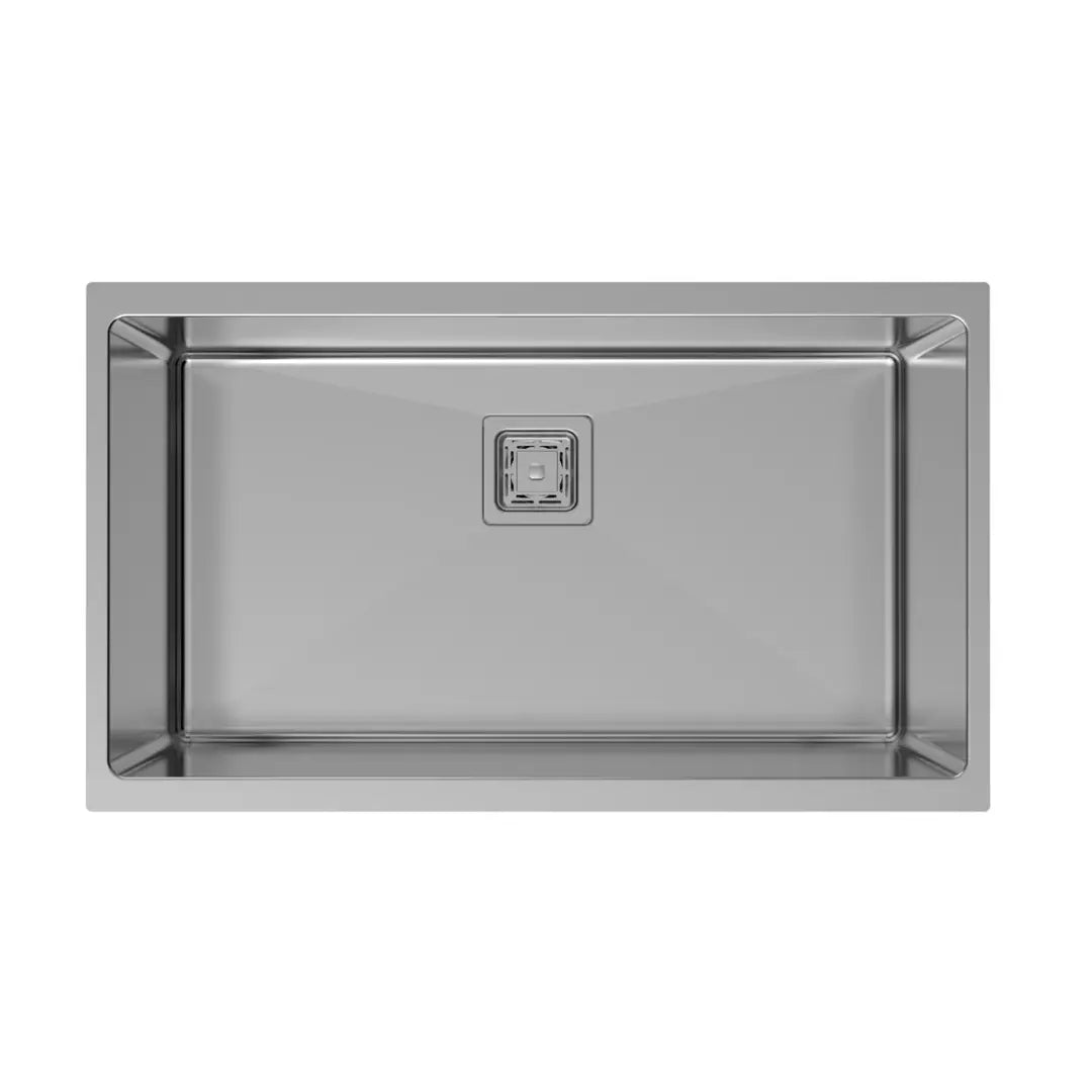 QUBIX700 Single 60L Maxi Bowl with Square Waste Suprema