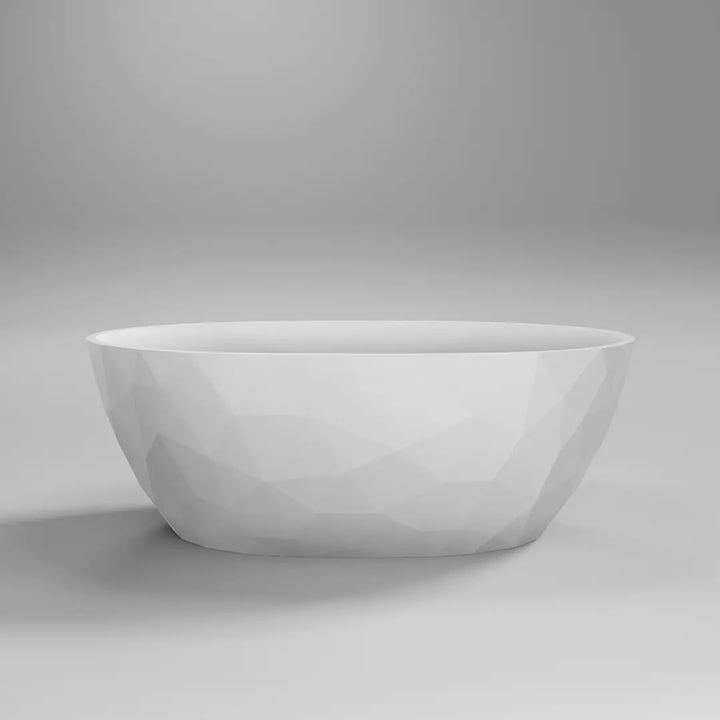 Leila Diamante Freestanding acrylic Bath matte white 1700mm BNK