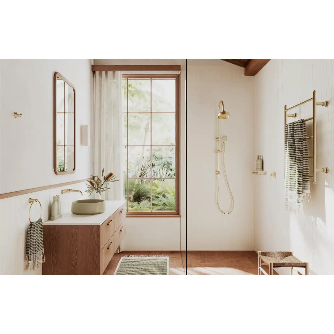 Cromford Floor Mounted Bath Mixer with Hand Shower Phoenix