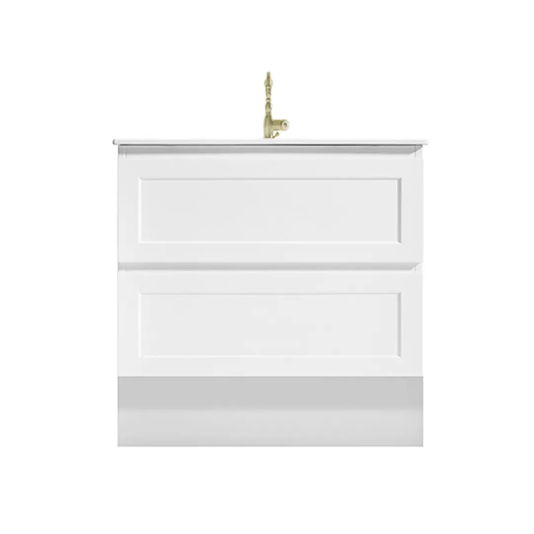 Marland PVC Vanity with ceramic top - wall hung or freestanding BNK