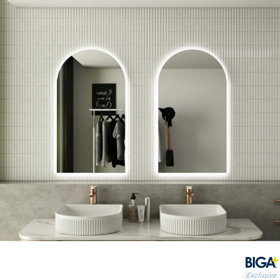 Sienna Arch Touch-Free LED Mirror Alex Group Aus