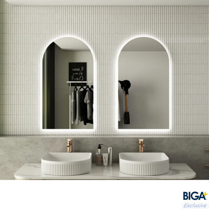 Sienna Arch Touch-Free LED Mirror Alex Group Aus