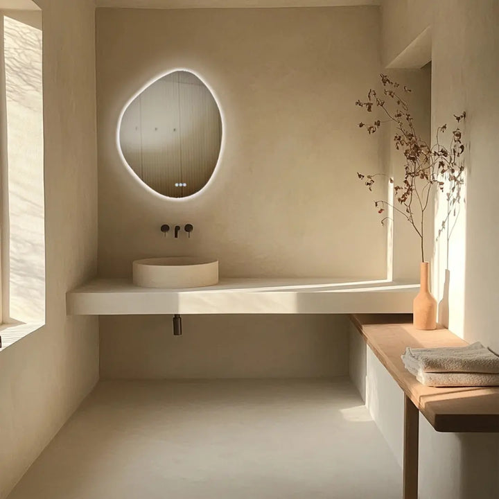 PEBL - FLESS Led Mirror 700W x 900H Radiant Heating